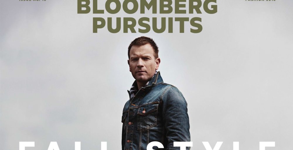 Ewan McGregor covers Bloomberg Pursuits September issue