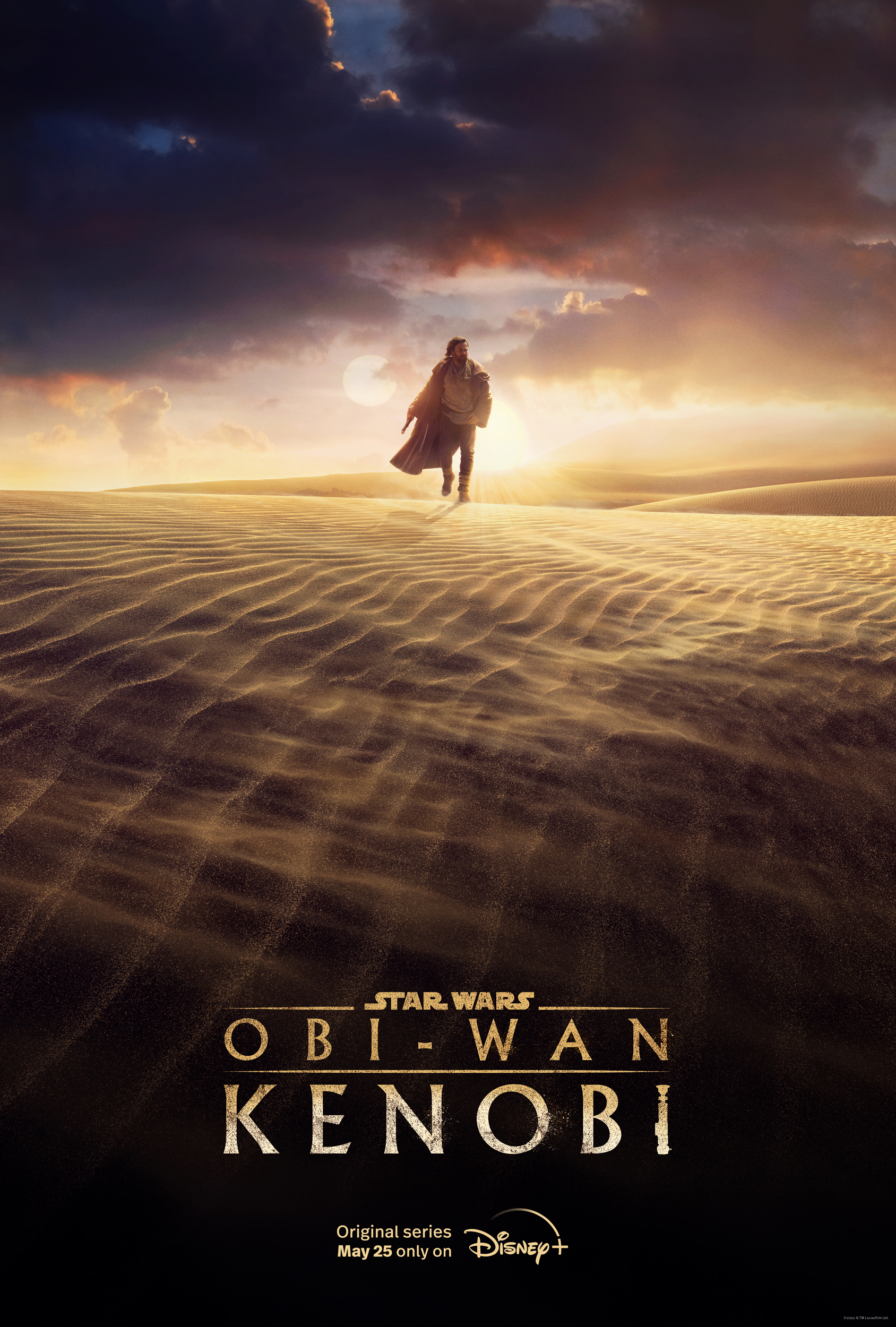 Ewan McGregor in Obi-Wan Kenobi Poster for Disney Plus Series